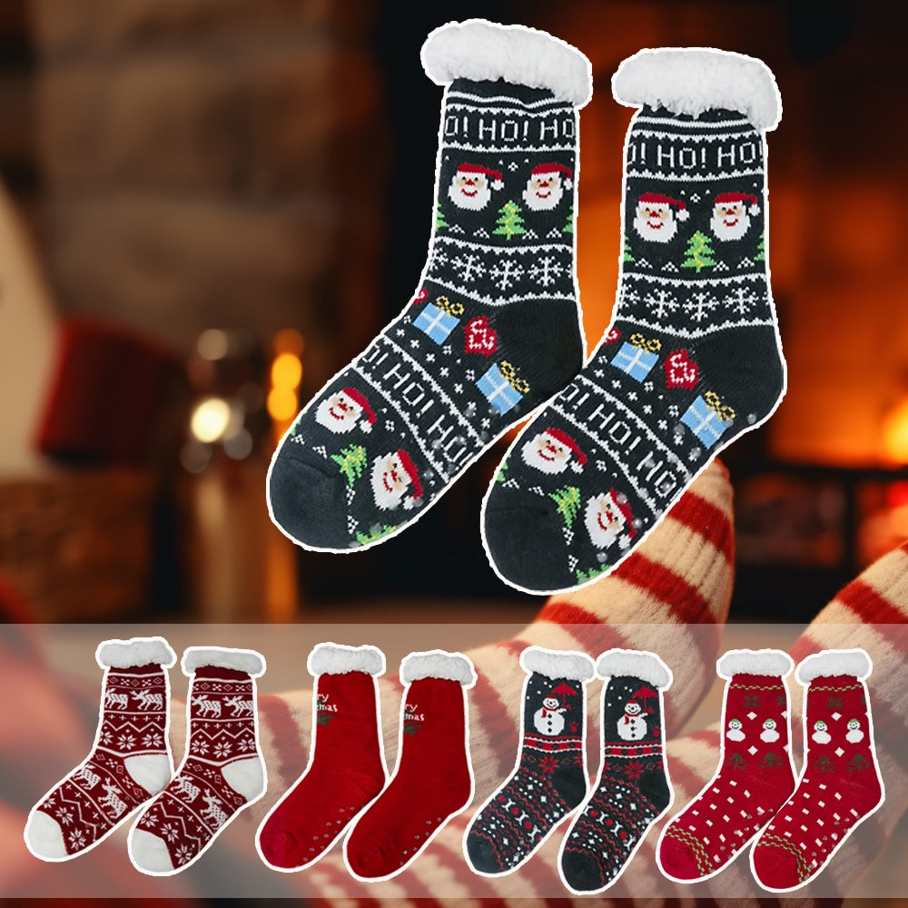 Gemütliche Weihnachtssocken - Verschiedene Drucke - Unisex -
