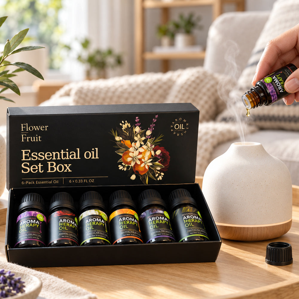 Ätherische Öle für Diffuser – 6 blumige Düfte für Aromatherapie