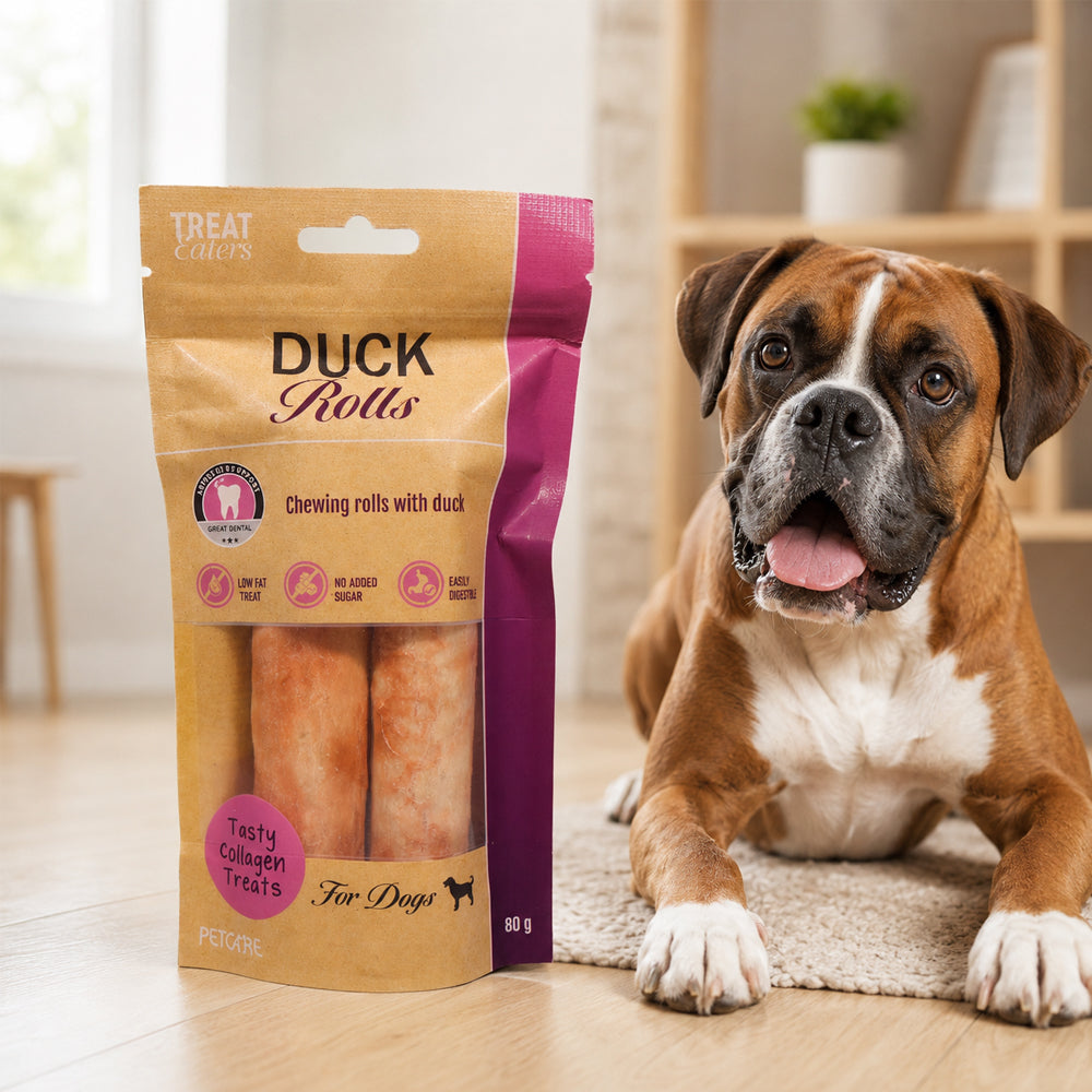 Treat Eaters - Kaurollen mit Ente 80 g