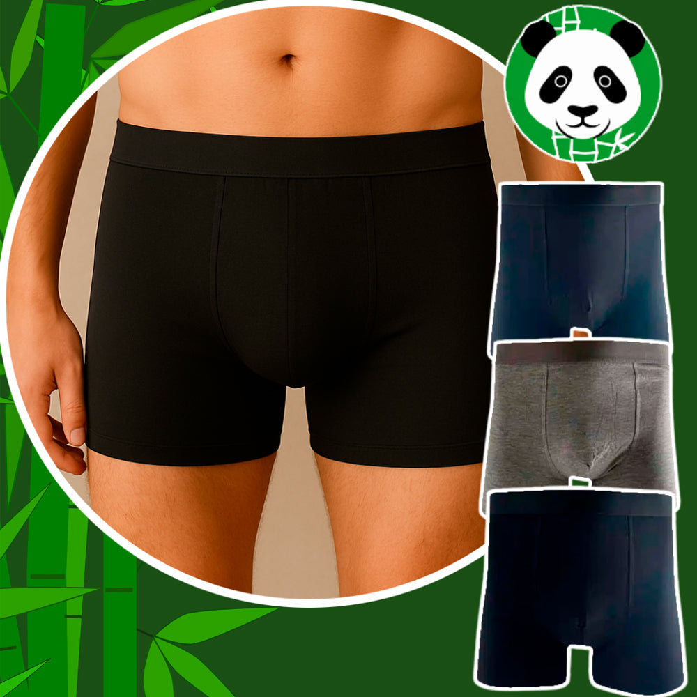 3 Paar Bambus-Unterhosen / Boxershorts für Herren