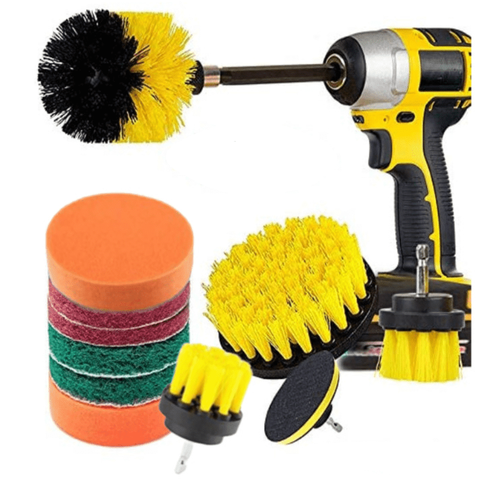12-in-1-Reinigungsbürsten-Set für Bohrmaschine