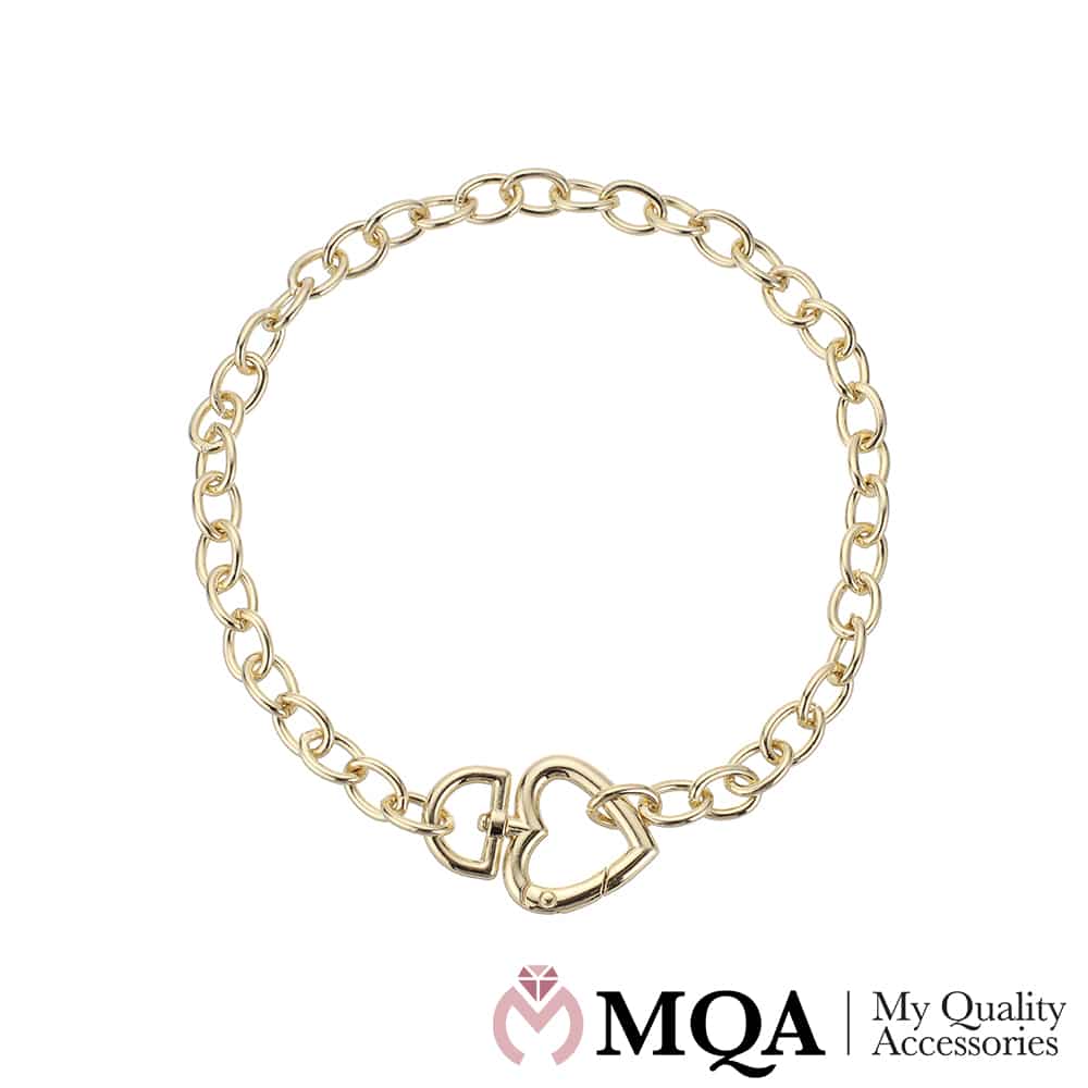 Halskette goldfarben