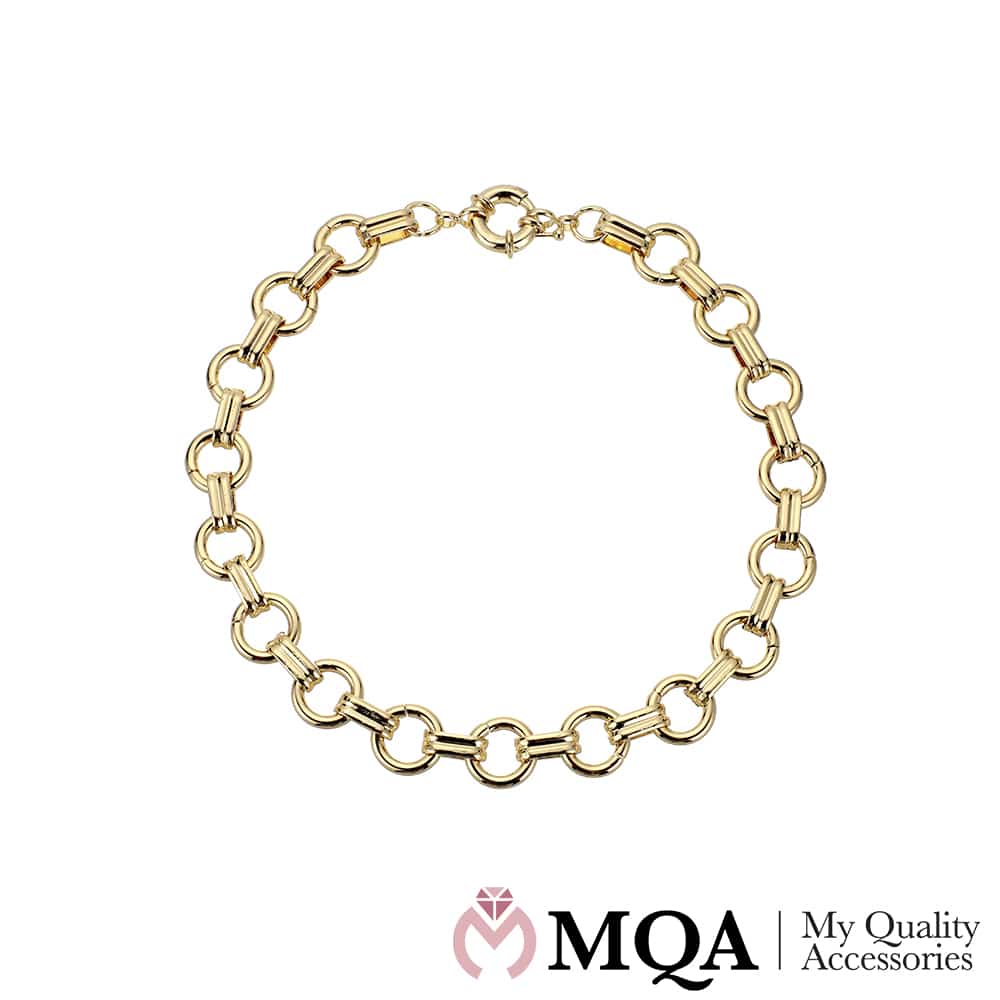 Halskette goldfarben