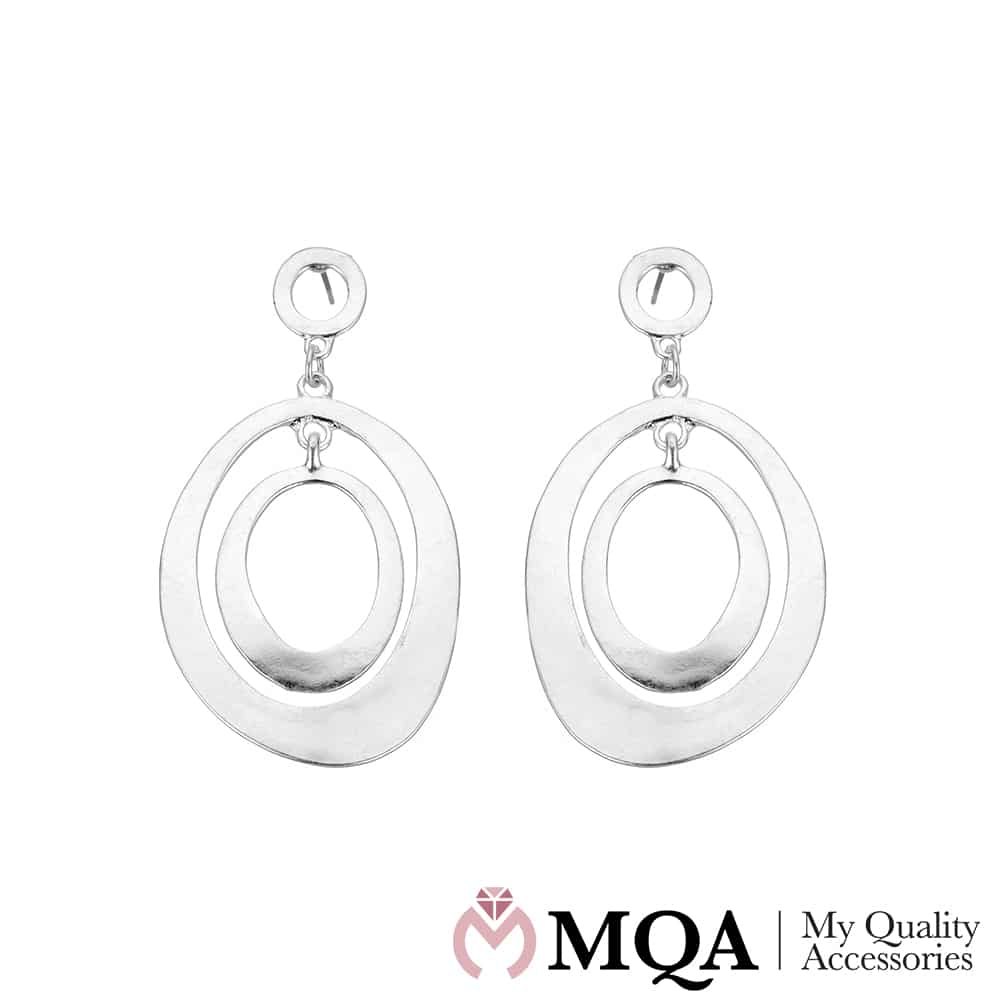 Ohrringe mit organischen Tropfen