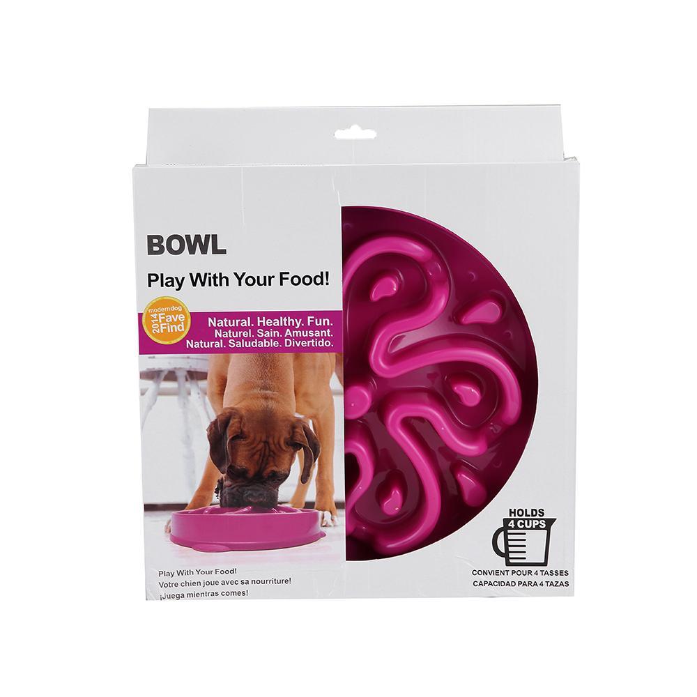 "Friss langsam" Hundenapf