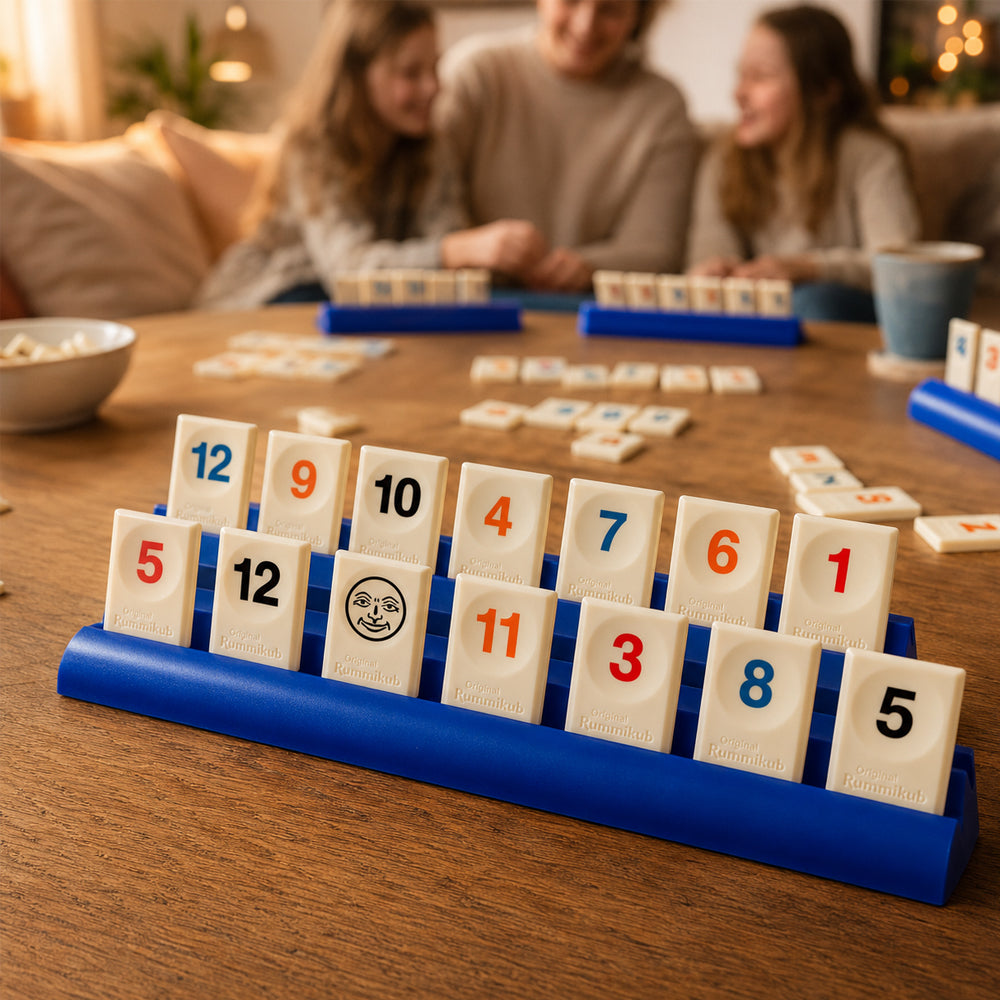 Rummikub – Klassisches Familienspiel mit Zahlen, Taktik und Strategie für 2–4 Spieler