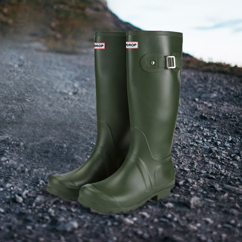 DripDrop Gummistiefel Damen - Grün