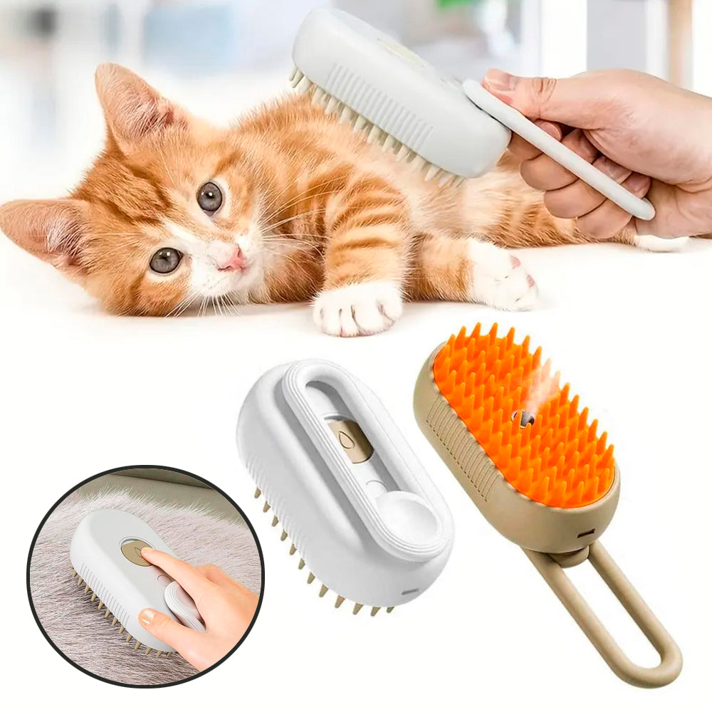 Damp Haustierbürste 3-in-1