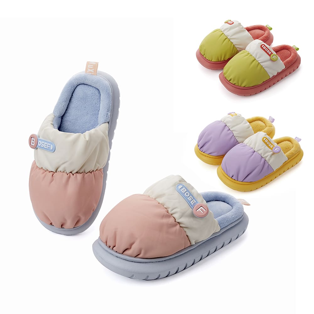 Hausschuhe Modell Bose F - pink, lila oder grün - weich und warm -