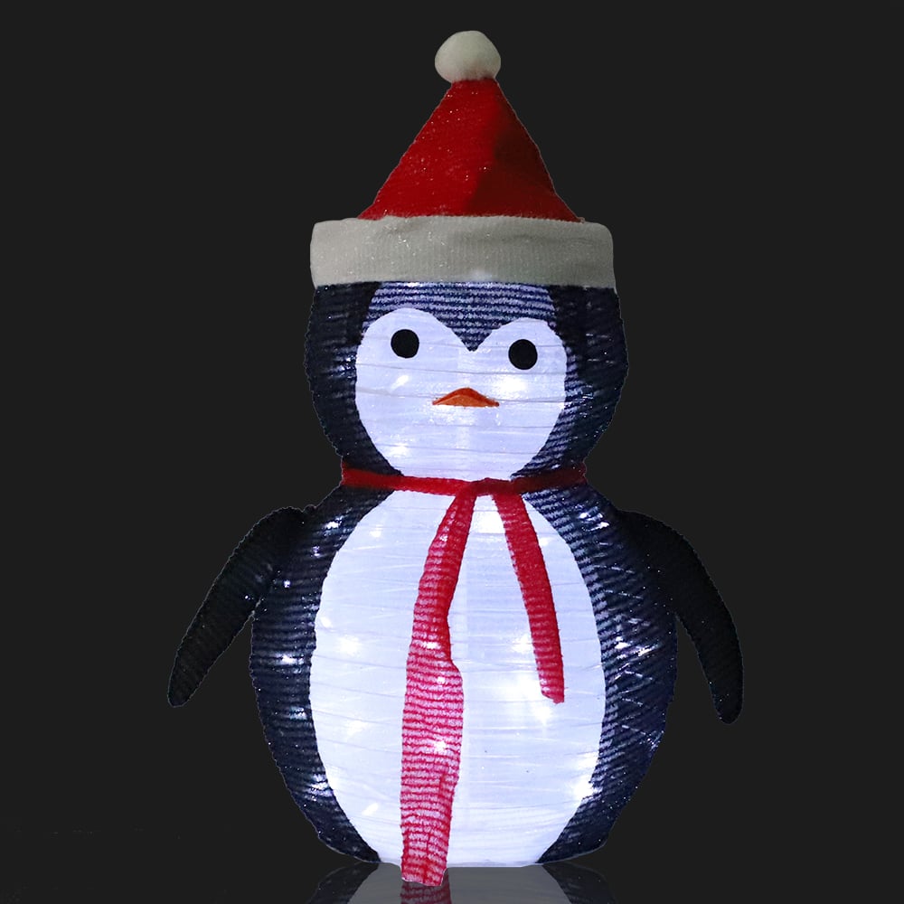 Pinguin 70 cm groß - Faltbar mit Timer -