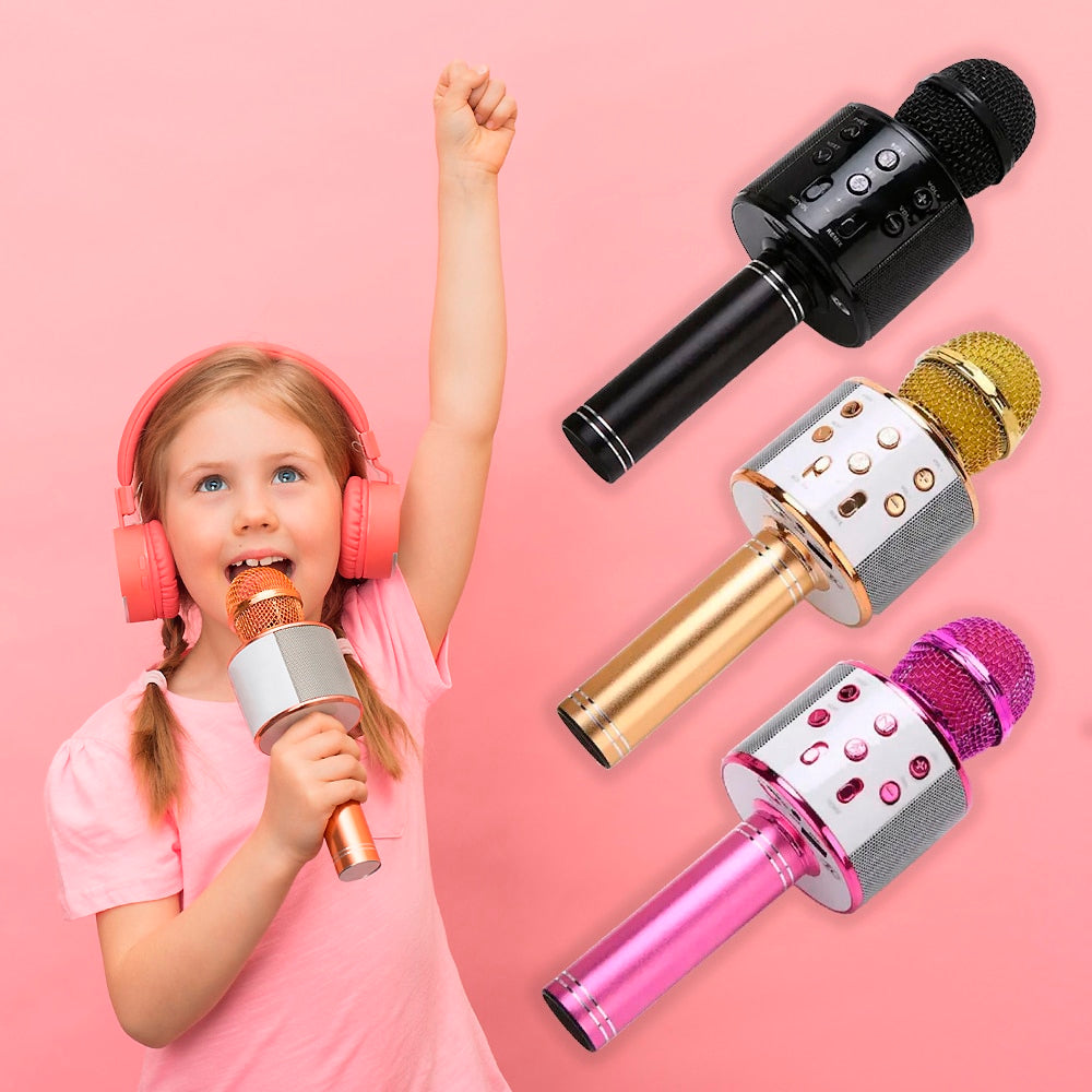 Karaoke-Mikrofon mit Bluetooth & Lautsprecher