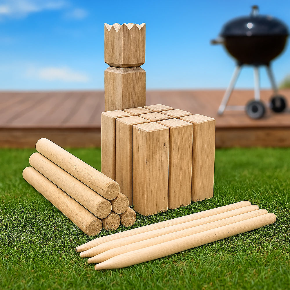 Kubb aus Holz