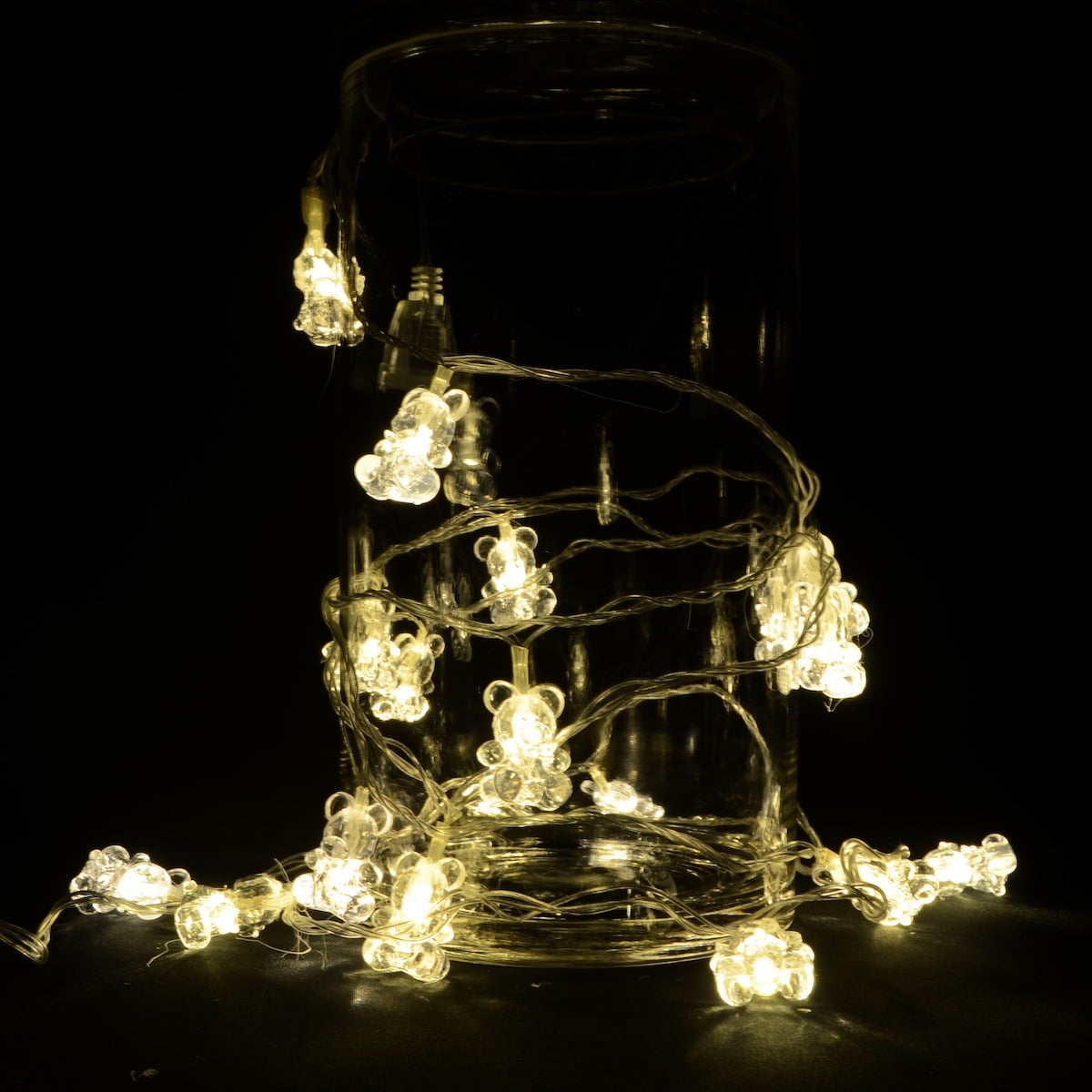 Teddybär LED Lichterkette 3 Meter