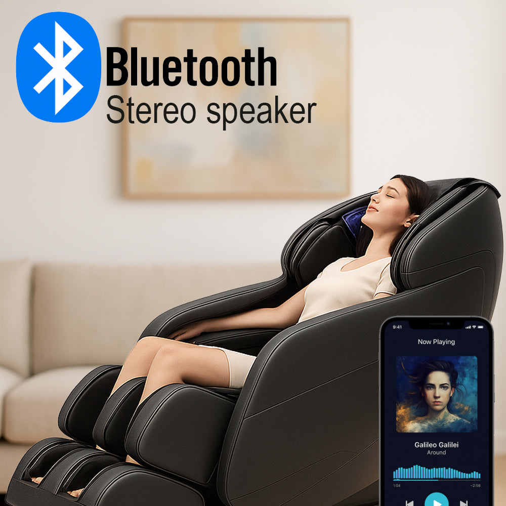 Massagesessel 8D – Zero Gravity und Wärmetherapie – Modell S9C