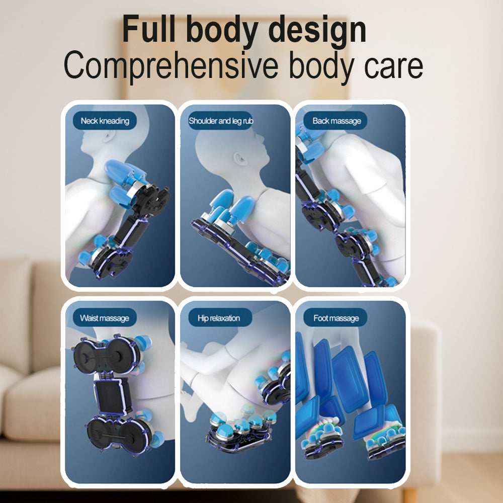 Massagesessel 8D – Zero Gravity und Wärmetherapie – Modell S9C