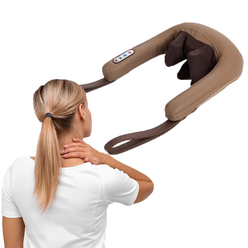 Nackenmassage mit Shiatsu-Massage