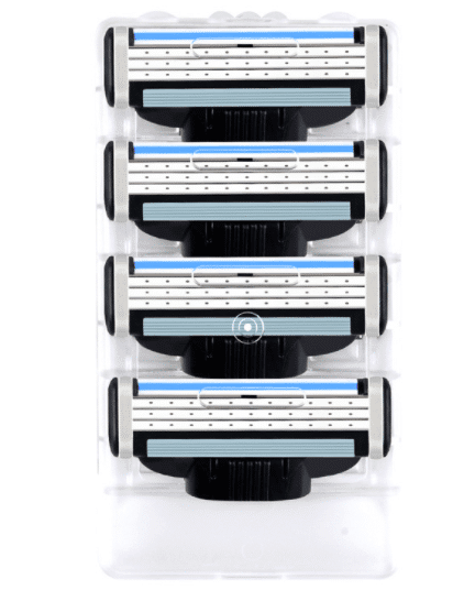 4 Rasierklingen für Männer - passend für Mach3