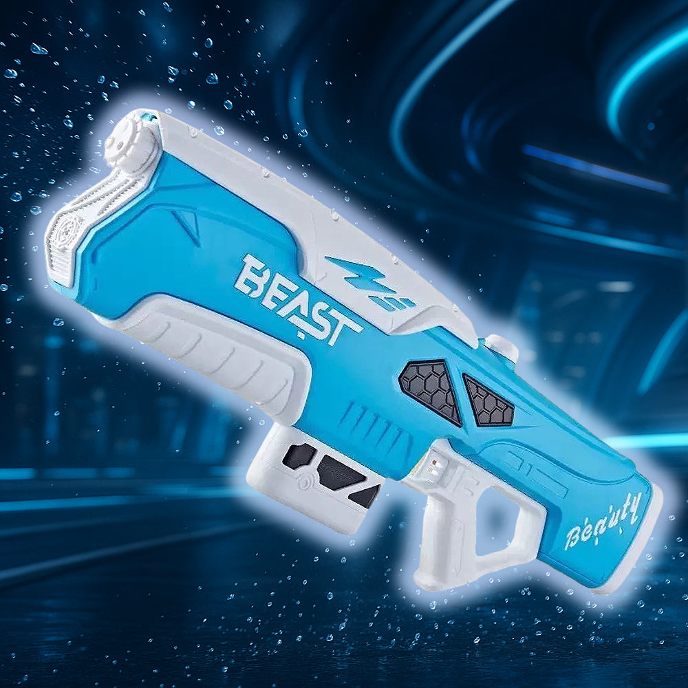Elektrische Wasserpistole – BEAST Beauty – Kraftvolle Wasser-Action im Mega-Format!