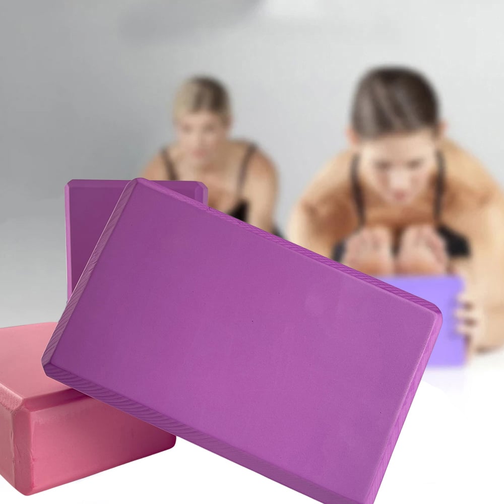 Yogablock mit abgerundeten Kanten und Ecken für mehr Komfort