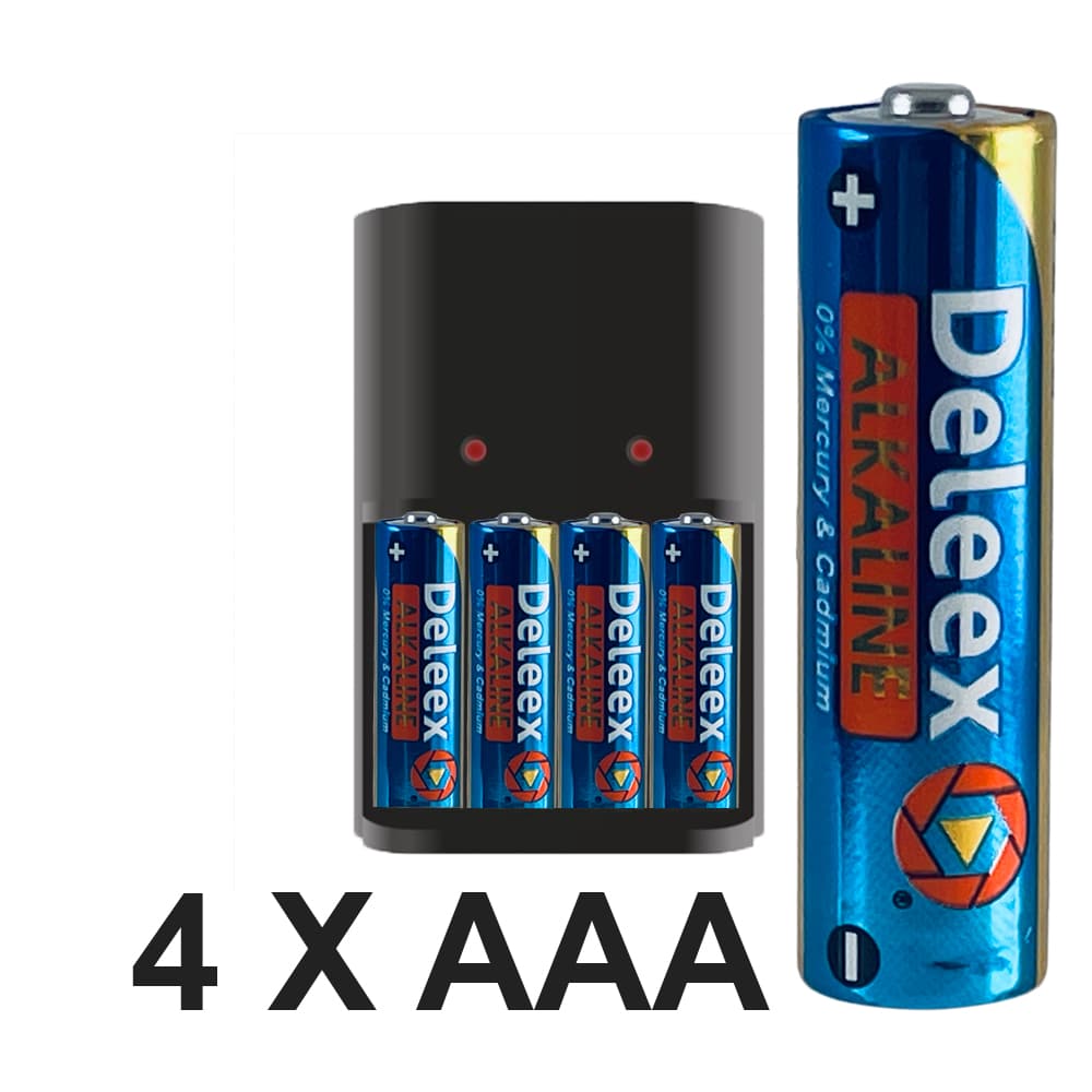 AAA-Alkalibatterien 4 Stk.