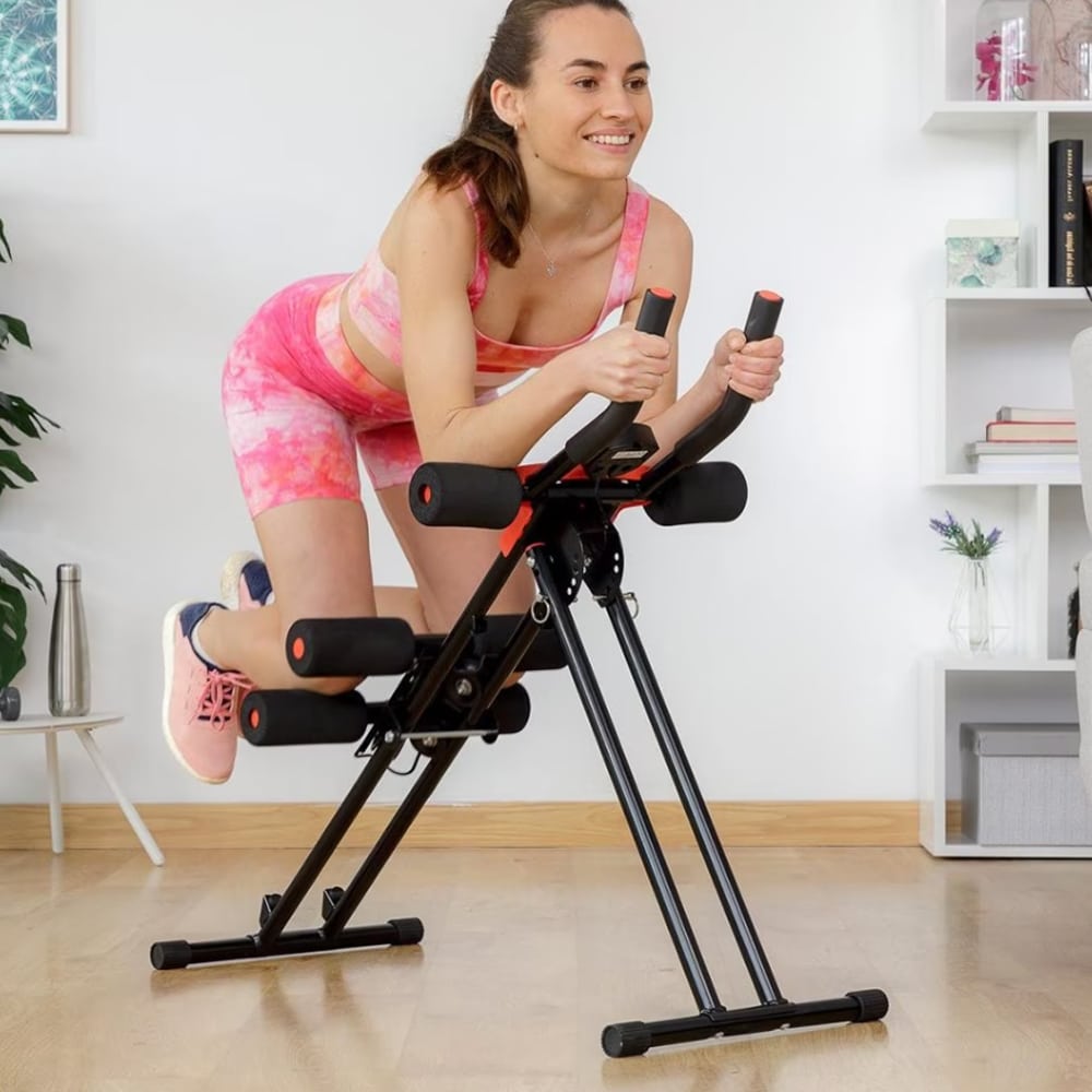 Trainingsbank (AB Rocket) – Bauch, Arme, Oberschenkel mit Trainingscomputer