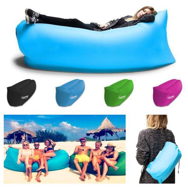 pvc schlafsack aufblasbar Air Bean aufblasbarer Liegestuhl / Schlafsack für Strand, Garten oder