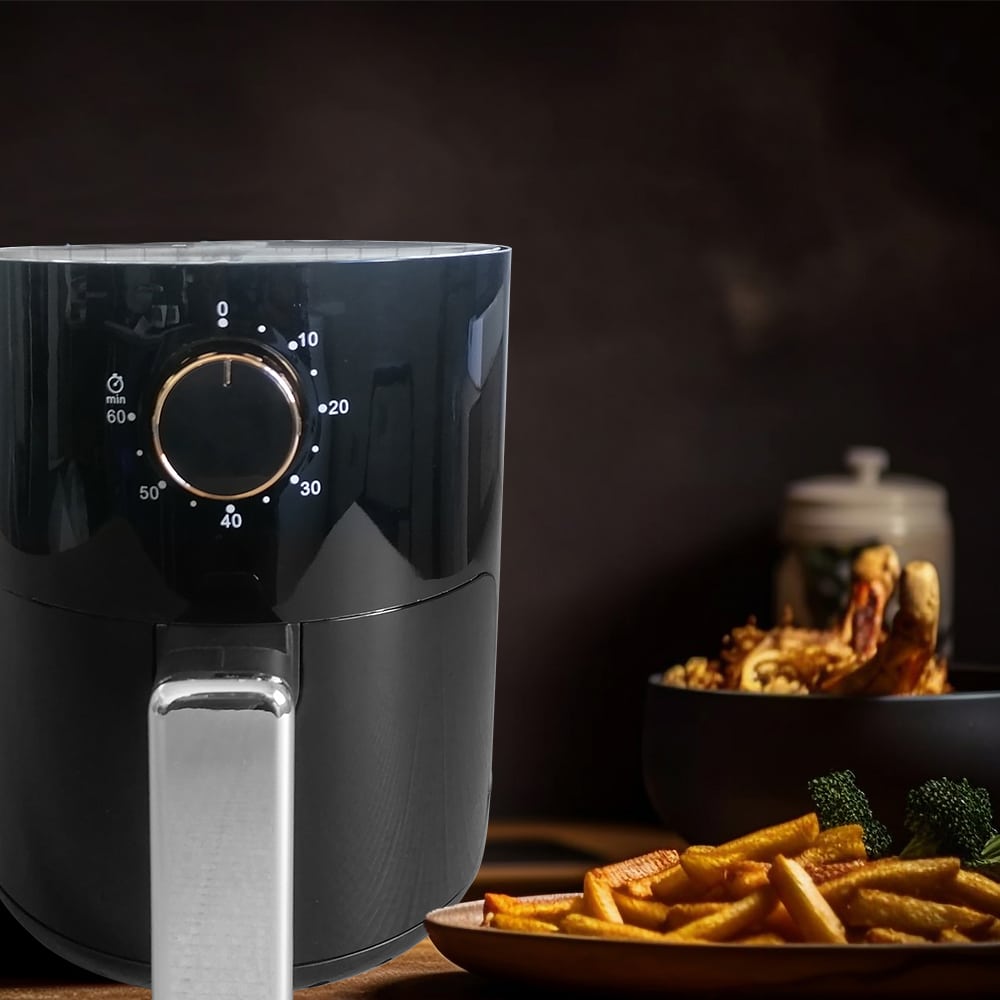 Airfryer 2,0 Liter (fettarm: grillen, backen, braten und frittieren)