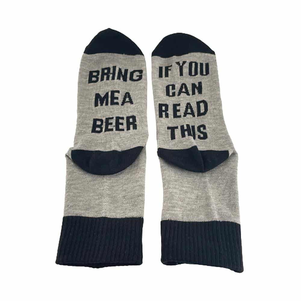 "Bring me a beer" Socken in Einheitsgröße