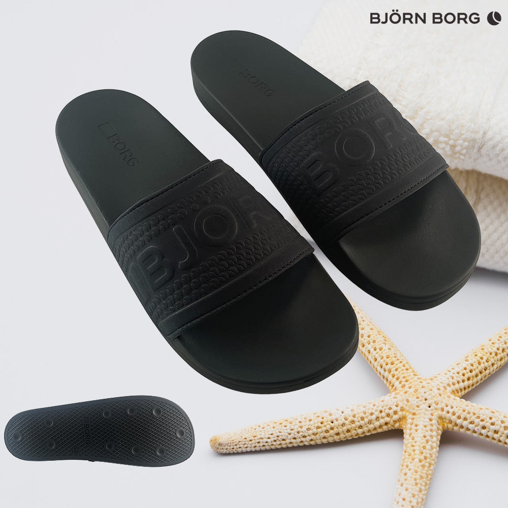 Slipper / Badesandalen von Björn Borg Sandalen in Schwarz oder Navy