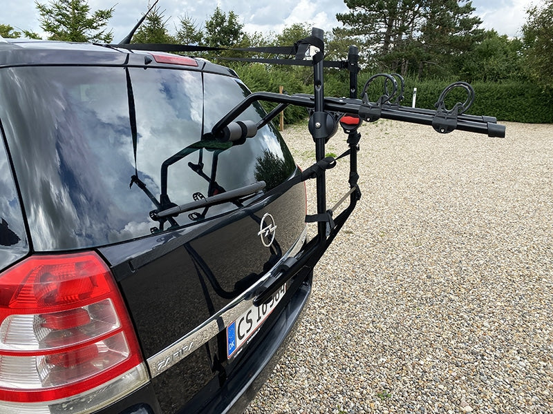 fahrradanhänger auto montieren Fahrradträger für Autos ohne Anhängerkupplung (Platz für 2 Fahrräder)