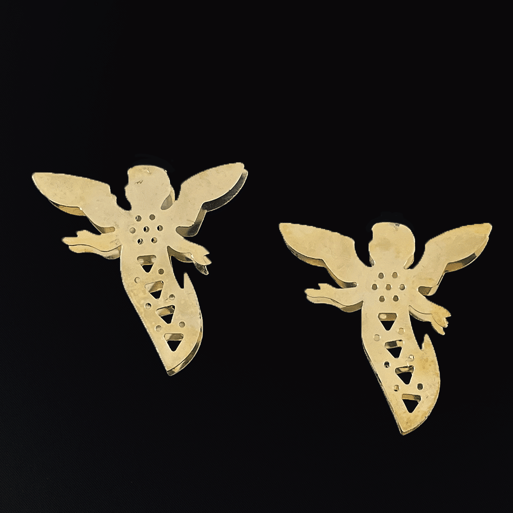 LED Lichterkette mit Engel Gold 20 Stück (3