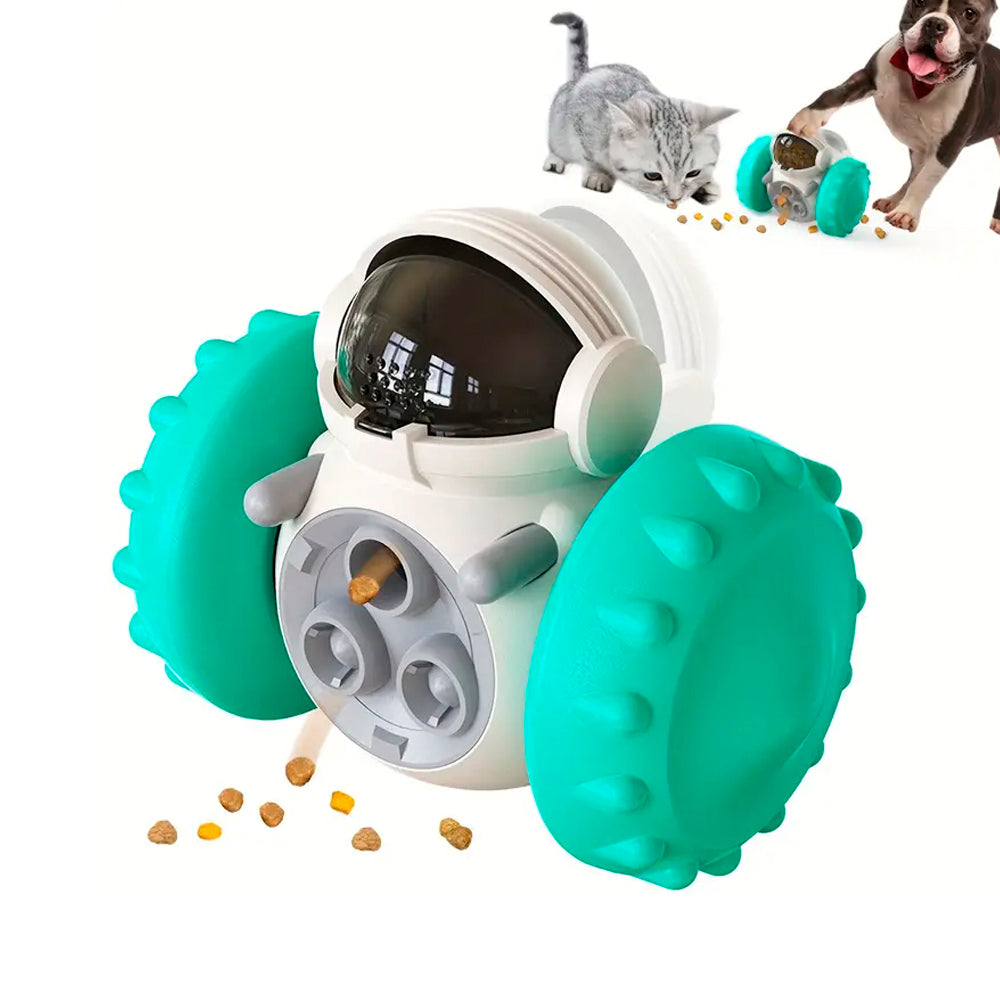 Interaktiver Roboter-Futterspender – Spaß für Hunde und Katzen!