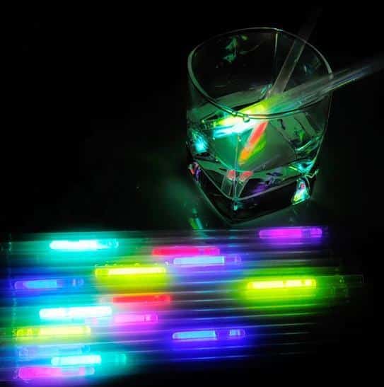 Strohhalme -Leuchtend