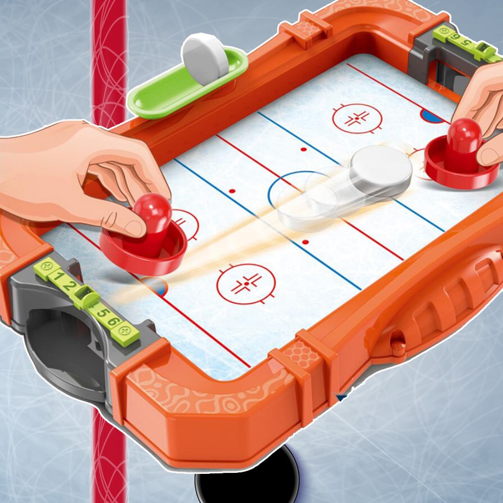 Cooles 2-Spieler Tischhockeyspiel (39,4 x 26,3 x 4 cm)