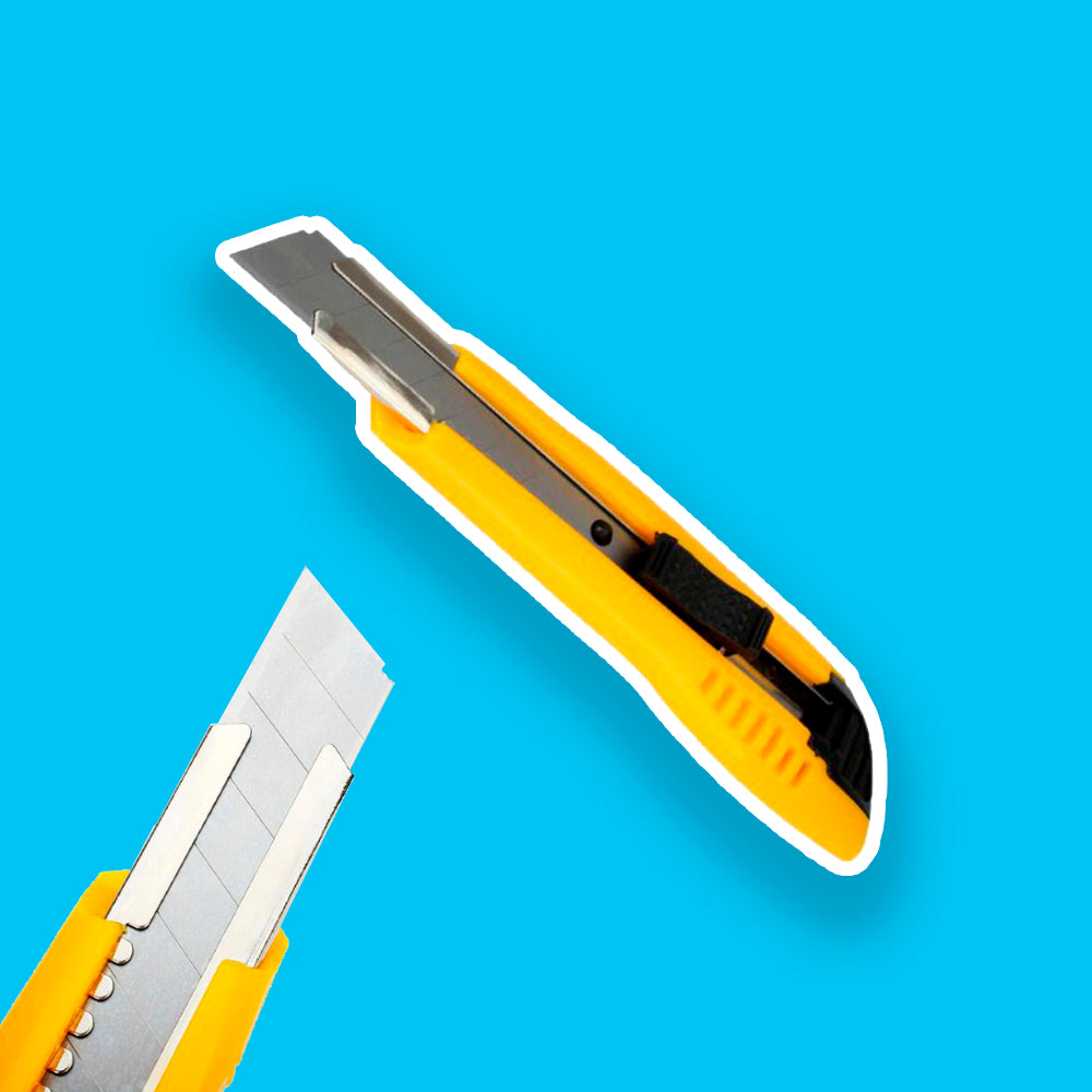 Hobbymesser mit 18 mm Abbrechklingen