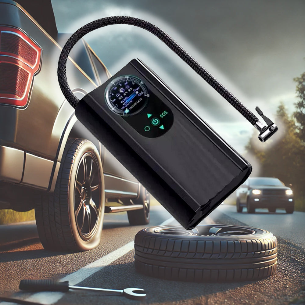 Luftkompressor (Turbo) mit Manometer