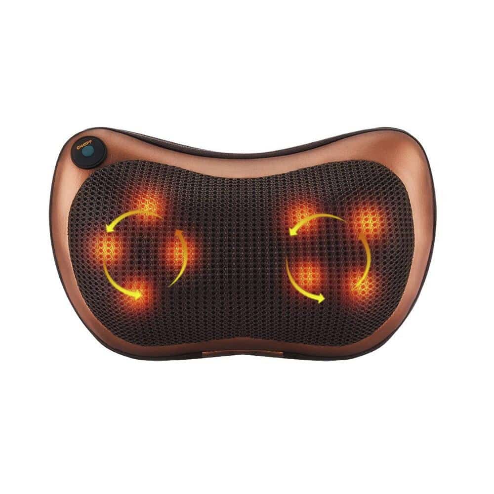 Massagekissen mit Wärme- und Magnetfeldtherapie für Nacken-