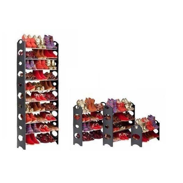 Schuhregal - verstellbar (bis zu 30 Paar)