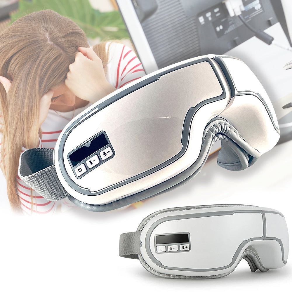 4-in-1 Multifunktions-Augenmassagebrille mit Luftkompression