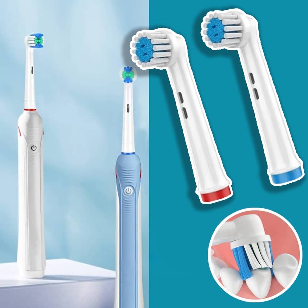 4 Stück. Zahnbürstenköpfe für Oral-B