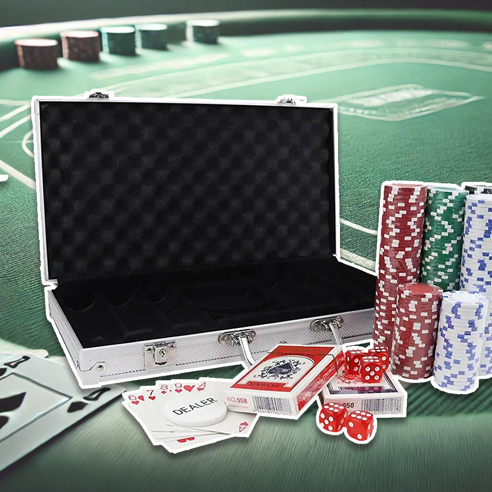 Pokerset im Koffer mit 300 Chips