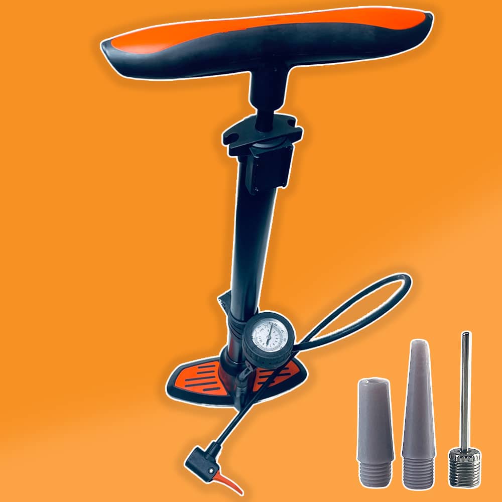fahrradpumpe bar anzeige Fahrradpumpe Deluxe: 11 bar/160 PSI mit Integriertem Manometer