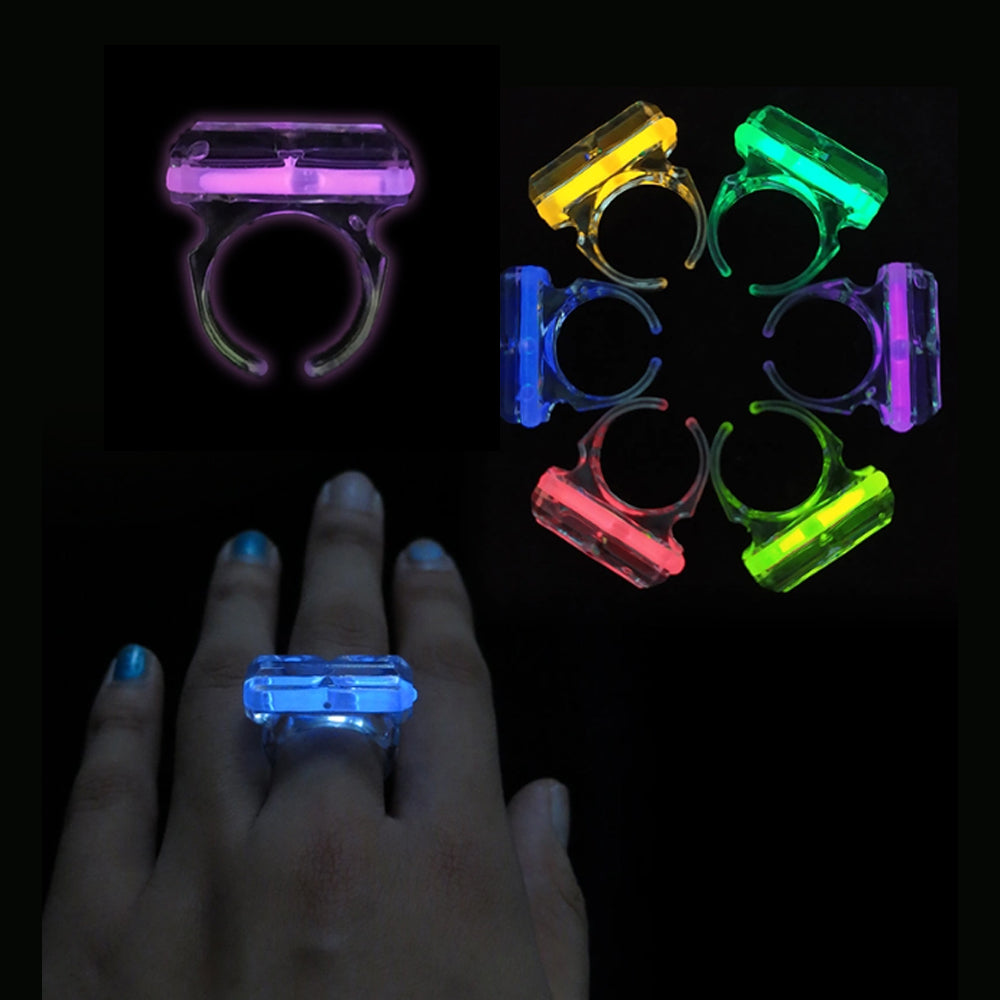Selbstleuchtender Fingerring - verschiedene Farben