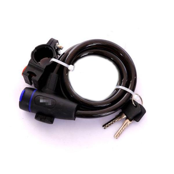 Spiralschloss für Fahrrad