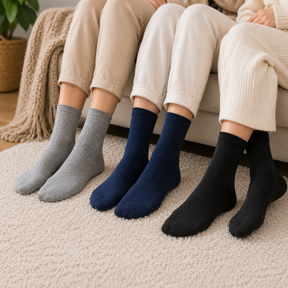 Bequeme Socken im 12er-Pack – weiche Alltagssocken in Größe 40–46