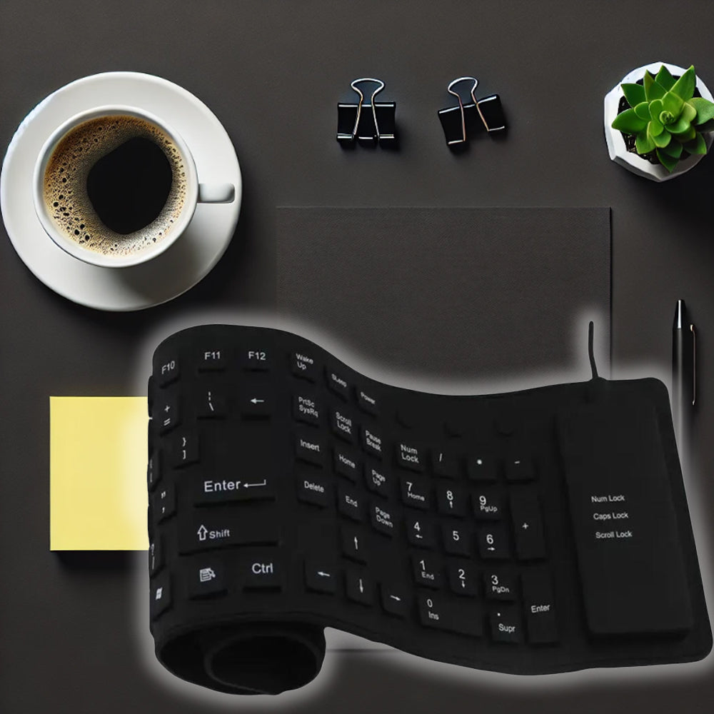 Smartes, Faltbares Tastatur für IOS, Android und Windows