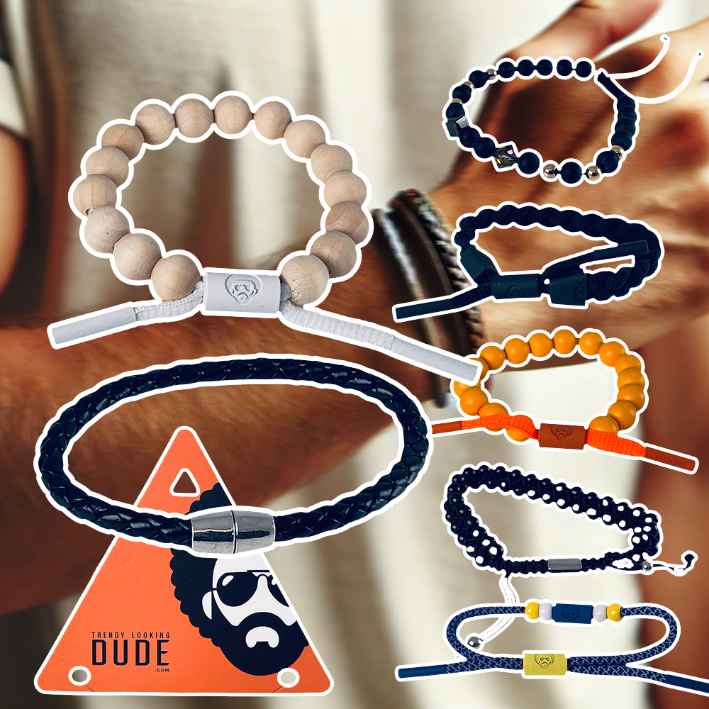 Armbänder für Männer – einzigartige Designs von "Trendy Looking Dude"