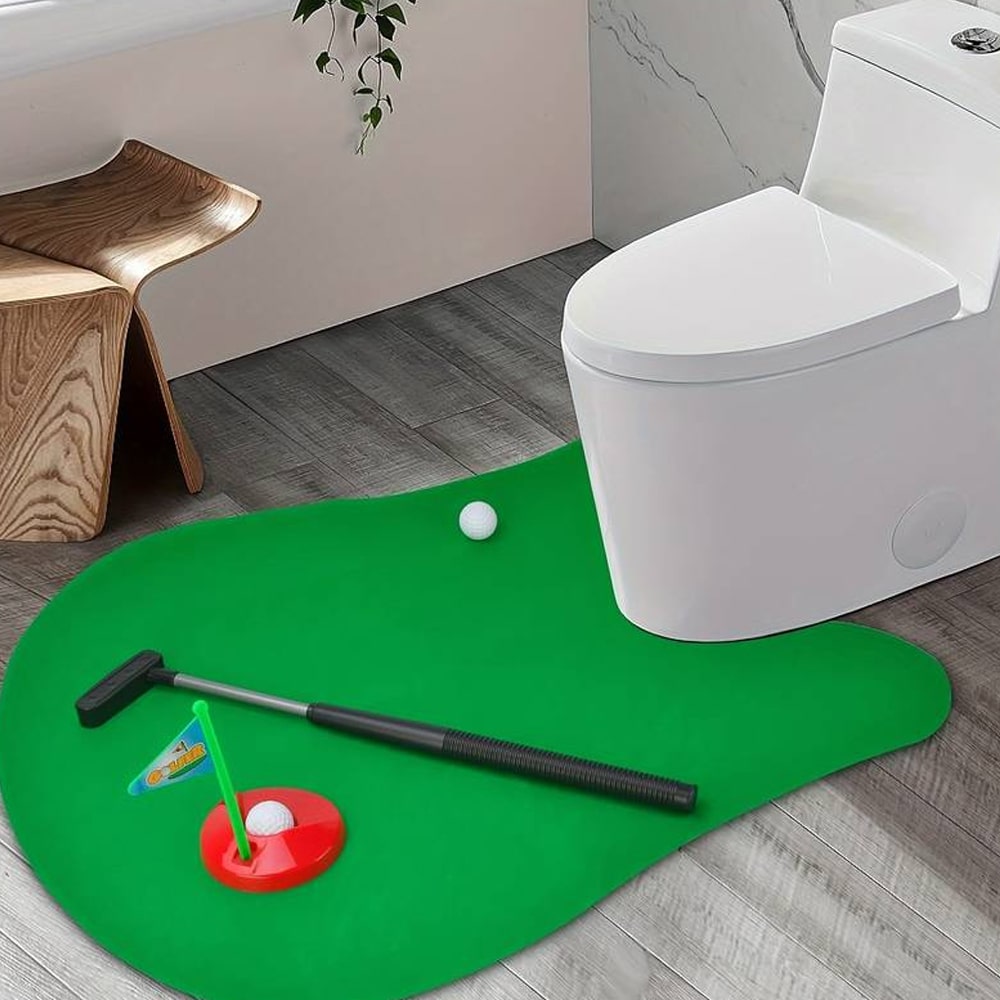 Toilet-Golf - Scoren Sie, wo es klein ist!