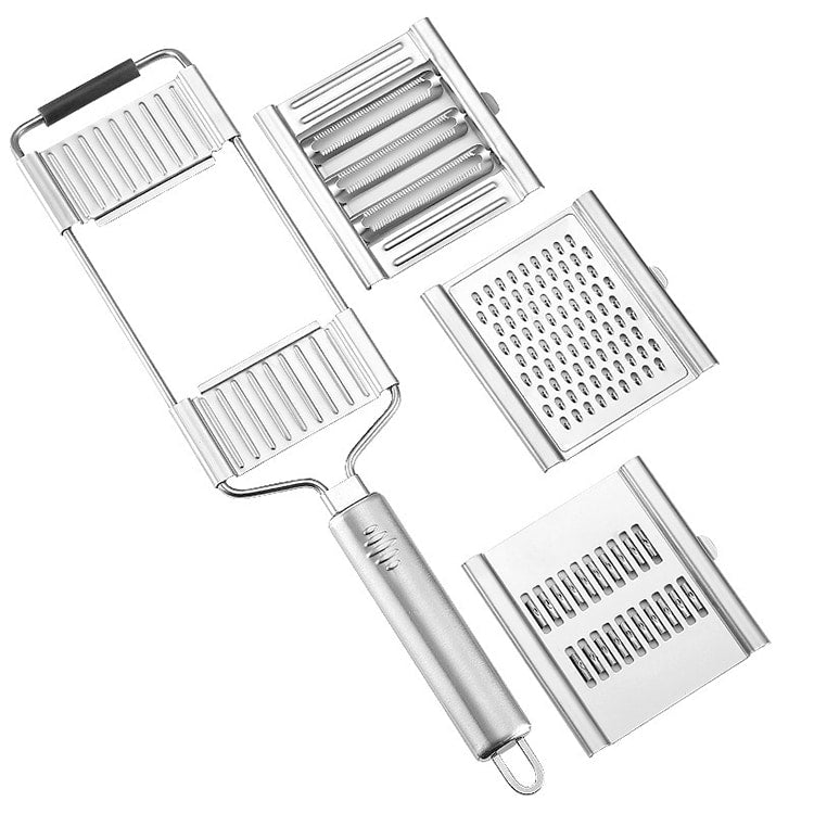 Reibe 3-in-1 Edelstahl - für Gemüse