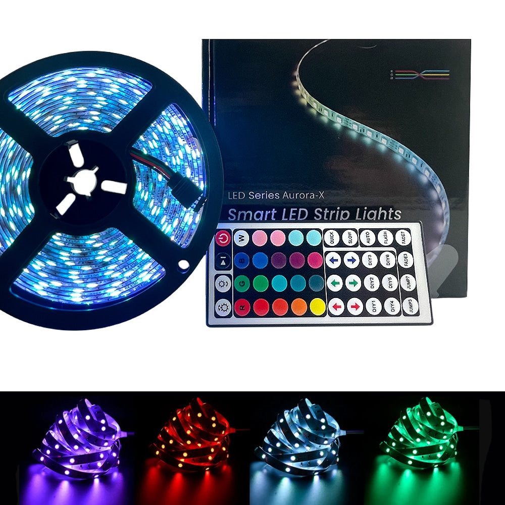 LED-Streifen-Lichterkette 10 Meter mit Bluetooth